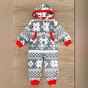 Girls Nordic Onesie Pjs